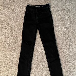 Madewell Stovepipe Jeans - Black